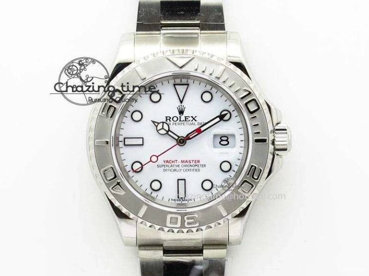 MiroTime 0105 WrinkleFree DayDate 40 228238 ARF 904L Steel YG Crystal Diamonds Bezel on President Bracelet VR 1550